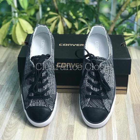 NWT Converse 💥CT Fancy OX Black WMNS AUTHENTIC - Picture 3 of 6